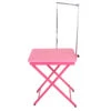 Shernbao Portable X-Shape Competition Table (Pink) -Wahl Shop S FT820H PK