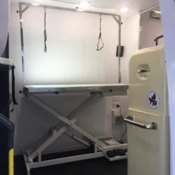 Shernbao Electric Lifting Table With LED Light And H Frame -Wahl Shop S FT829 H 4