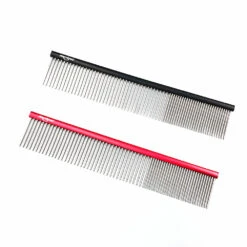 Shernbao Professional Pet Comb 18.7cm [Black] -Wahl Shop S GSC187 BK 2