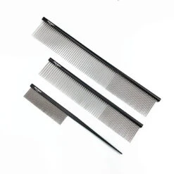 Shernbao Professional Pet Comb 24cm [Black] -Wahl Shop S GSC245 BK 1