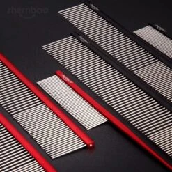 Shernbao Professional Pet Comb 24cm [Black] -Wahl Shop S GSC245 BK 3