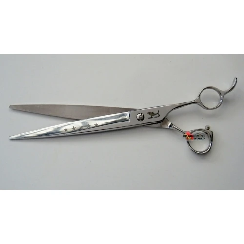 Shark Teeth 5 Star 8.5" Straight Scissors 6 Shark Teeth 5 Star 8.5" Straight Scissors - Image 4