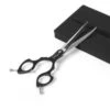 Shark Teeth Asian Fusion Shear Curved 6.25" [Black] -Wahl Shop S STCC625 BK