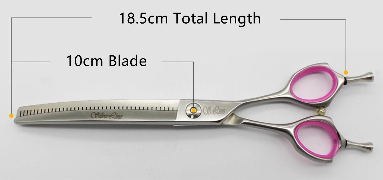 Silver Line Shear Buff Curved Thinner Blender 7" 7 Silver Line Shear Buff Curved Thinner Blender 7" - Image 5