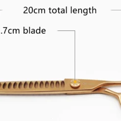 Silver Line Shear Glold Quick Chuncker / Blender 8" -Wahl Shop SL SUM8020 3