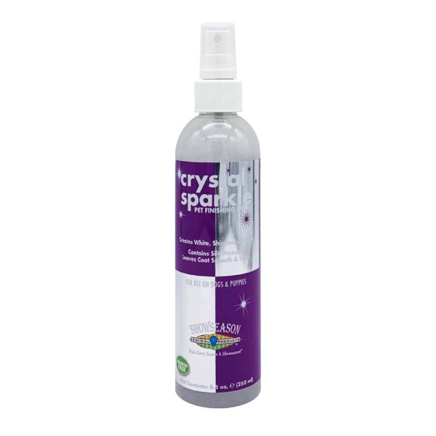ShowSeason Crystal White Sparkle Pet Spray 8.5oz (250ml) 3 ShowSeason Crystal White Sparkle Pet Spray 8.5oz (250ml)