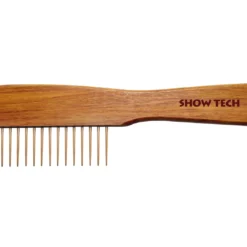Show Tech Wooden Poodle Comb 23cm Rosewood #7