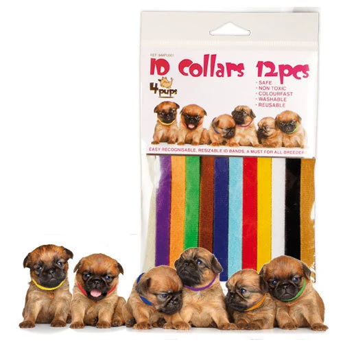 4Pups ID Collars 12 Pcs Pup Collars For Puppies 5 4Pups ID Collars 12 Pcs Pup Collars For Puppies - Image 3
