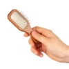 Show Tech Mini Wooden Pin Brush 12cm Rectangular Walnut -Wahl Shop ST 93359