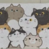 Bathing Mat 120cm X 60cm - Lovely Cat -Wahl Shop T BMT4824 01