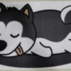 Bathing Mat 120cm X 60cm - Sleepy Dog