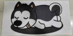 Bathing Mat 120cm X 60cm - Sleepy Dog