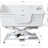 Aeolus Fiberglass Electric Lifting Bath Tub Jumbo BTF180 -Wahl Shop T BTF180E