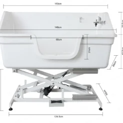 Aeolus Fiberglass Electric Lifting Bath Tub Jumbo BTF180