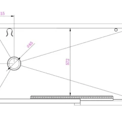 Aeolus Stainless Steel Electric Lifting Bath Tub (Sliding Door) -Wahl Shop T BTS131E Kit 7