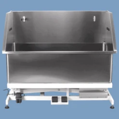 Aeolus Round Cornered Stainless Steel Electric Lifting Bath Tub -Wahl Shop T BTS138E 1