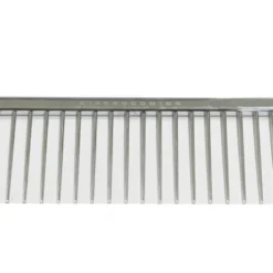 KissGrooming Ultra Premium Brass Comb In Chrome 24.5cm