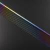 Prism Rainbow Ultra Long Teeth Comb 8 5/8" (22cm) 2 Prism Rainbow Ultra Long Teeth Comb 8 5/8" (22cm) -Wahl Shop T CMP104