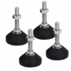 Set Of 4 Ball Jointed Adjustable Levelling Rubber Feet -Wahl Shop T FTP808RF