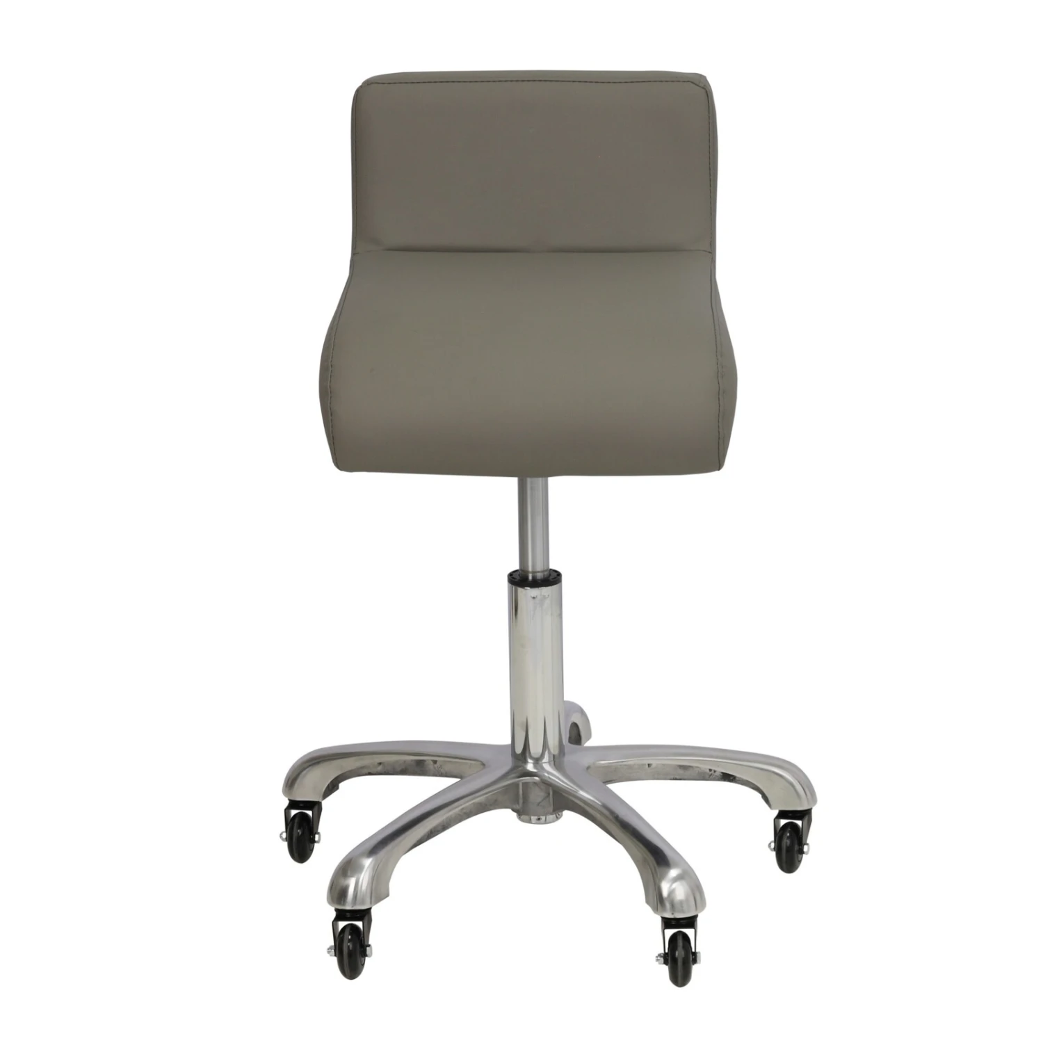 Groomer's Modern Groomer Stool With Square Cushion And Waist Support (Grey) 4 Groomer's Modern Groomer Stool With Square Cushion And Waist Support (Grey) - Image 2