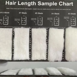 Aeolus Hair Length Sample / Clip Chart