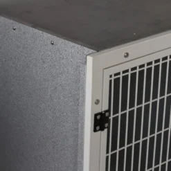 Aeolus KA505T Powder Coated Galvalume Modular Cage - Medium -Wahl Shop T KA505TM AZ 3