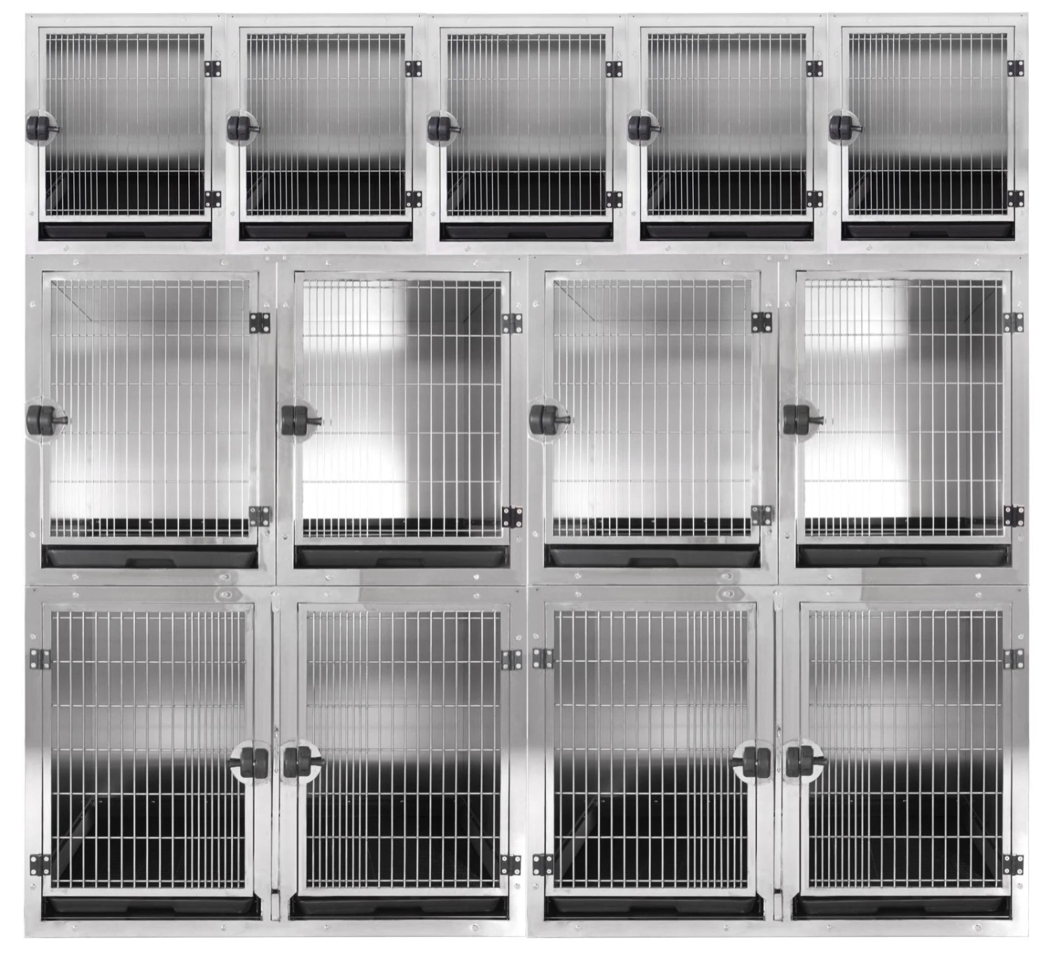 Aeolus KA505T Stainless Steel Modular Cage - Small 8 Aeolus KA505T Stainless Steel Modular Cage - Small - Image 6