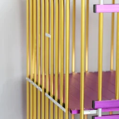 Aeolus 4-Berth Show Trolley With 4" Nylon Wheels - Large [Gold And Purple] -Wahl Shop T KB511NAF GP Kit 2