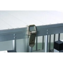 Aeolus 1-Berth Show Trolley With 4" Nylon Wheels - Large [Silver] -Wahl Shop T KB511NAO SL Kit 3