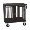 Aeolus 2-Berth Show Trolley With 6" Rubber Wheels - Large [BLACK] -Wahl Shop T KB511NAT BK Kit6W