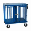 Aeolus 2-Berth Show Trolley With 6" Rubber Wheels - Large [Blue] -Wahl Shop T KB511NAT BU Kit6W
