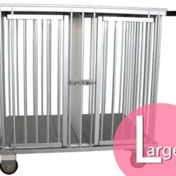 Aeolus 2-Berth Show Trolley With 4" Nylon Wheels - Large [Pink]