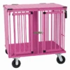 Aeolus 2-Berth Show Trolley With 6" Rubber Wheels - Large [Pink] -Wahl Shop T KB511NAT PK Kit6W