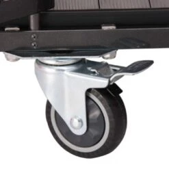 Aeolus 2-Berth Show Trolley With 4" Nylon Wheels - Large [Silver] -Wahl Shop T KB511NAT SL Kit 3