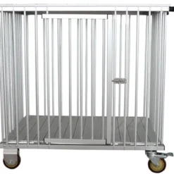 Aeolus 1-Berth Show Trolley With 4" Nylon Wheels - Small [Silver] -Wahl Shop T KB513NAO SL Kit 5