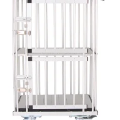 Aeolus 2-Berth Double Deck Show Trolley With 4" Nylon Wheels - XSmall [Pink] -Wahl Shop T KB514NAT PK Kit 3