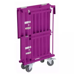 Aeolus 2-Berth Double Deck Show Trolley With 4" Nylon Wheels - XSmall [Purple] -Wahl Shop T KB514NAT PP Kit 6