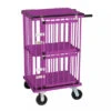 Aeolus 2-Berth Double Deck Show Trolley With 6" Rubber Wheels - XSmall [Purple] -Wahl Shop T KB514NAT PP Kit6W