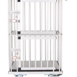 Aeolus 2-Berth Double Deck Show Trolley With 6" Rubber Wheels - XSmall [Purple] -Wahl Shop T KB514NAT PP Kit6W 5