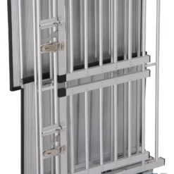 Aeolus 2-Berth Double Deck Show Trolley With 6" Rubber Wheels - XSmall [Silver] -Wahl Shop T KB514NAT SL Kit6W 3