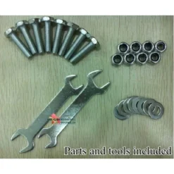 6" Rubber Wheels For Show Trolley, Set Of 4 -Wahl Shop T KBW02 3