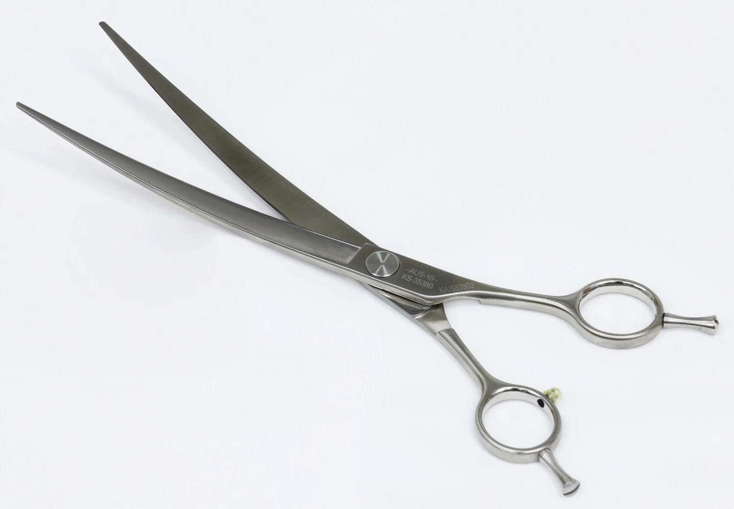 KissGrooming 5 Star Scissors Curved 8" 4 KissGrooming 5 Star Scissors Curved 8" - Image 2
