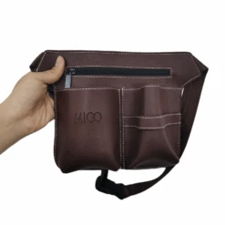 Aeolus Scissors And Combs Bag Brown