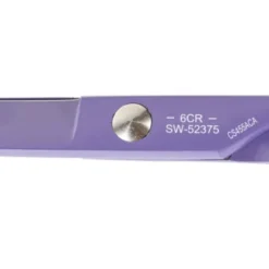 Swan Stainless Scissors - Curved 8" [Purple]