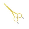 Swan Facial Scissors Round Tip 5" [Yellow] -Wahl Shop T SW53150