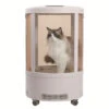 KissGrooming Mini Pet Drying Cabinet TD909R For Cat - Round -Wahl Shop T TD909R