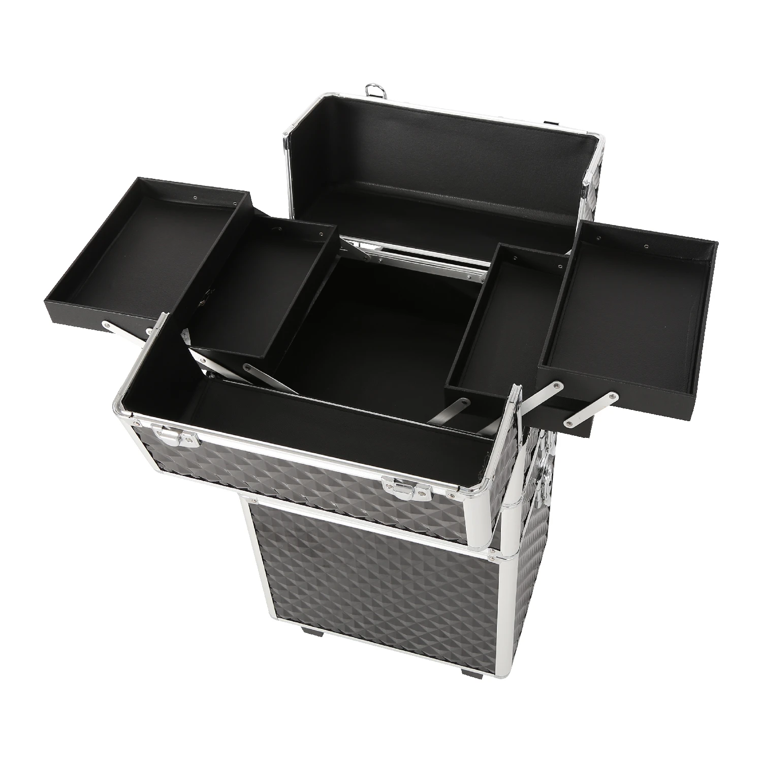 Aeolus Grooming Box Tool Case XL Trolley - Silver 3 Aeolus Grooming Box Tool Case XL Trolley - Silver