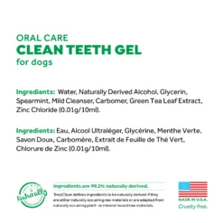 Tropiclean Clean Teeth Gel 4oz -Wahl Shop TC 00100 3
