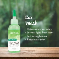 TropiClean Alcohol Free Ear Wash Cleaner 118ml -Wahl Shop TC 41001 2