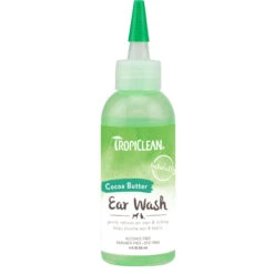 TropiClean Alcohol Free Ear Wash Cleaner 118ml
